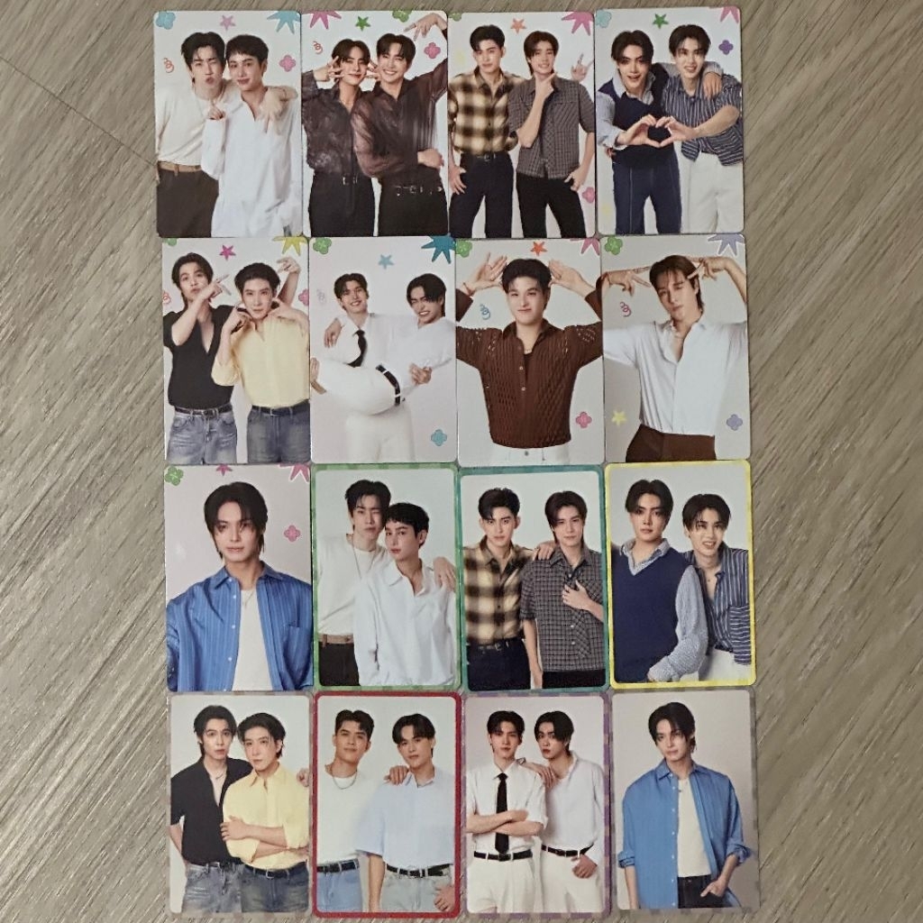 GMMTV PC CC Phone Charms & Scrunchies การ์ดสะสม Photocard อย่างเป็นทางการ - Off Gun Earth Mix Pond P