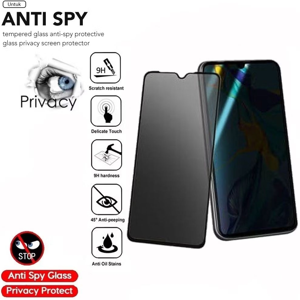 LAYAR INIAJA - กระจกนิรภัยป้องกัน Spy Samsung A56 5G A55 5G A36 5G A35 5G A54 5G A53 5G A52s 5G A52 
