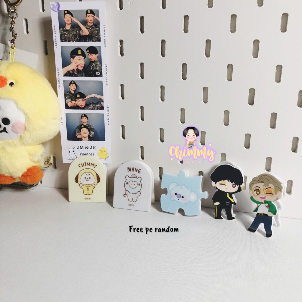 [READY OFFICIAL ] BT21 TINYTAN CLIP