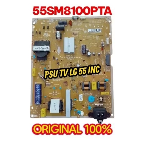 PSU - POWER SUPLAY - REGULATOR - LG TV - 55SM8100PTA - 55SM8100 ORIGINAL