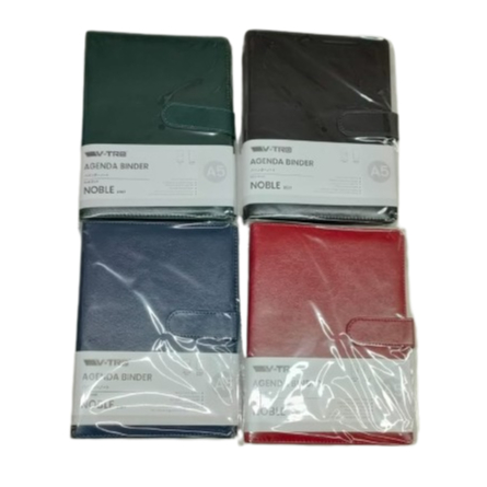(1 ชิ้น) A5 Size Leather Binder Agenda V-tro ยี่ห้อ