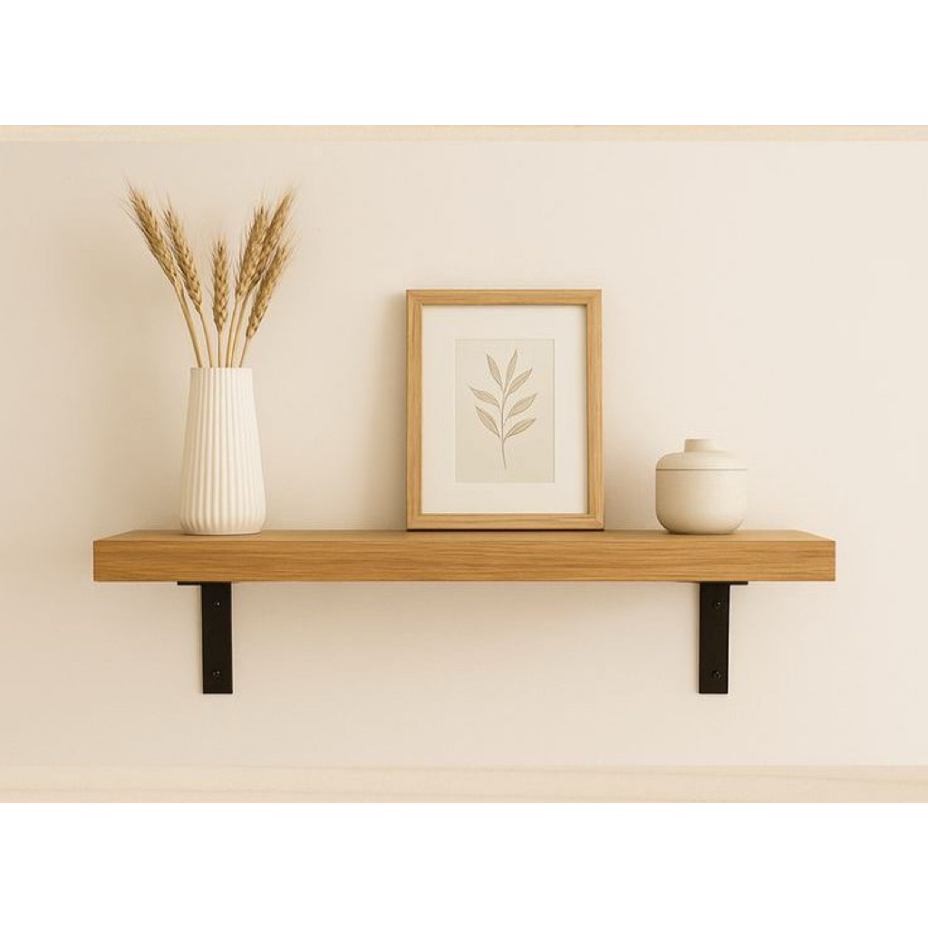 WOODEN WALL SHELVES WOODEN SHELVES L