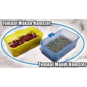 Sweet Hamster Sand Box Bath / Feeder