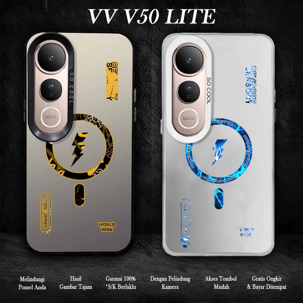 HP Softcase Premium Matte Hard Casing So Cool IMD สําหรับ Vivo V50 Lite - เคสโทรศัพท์ Vivo V50 Lite 