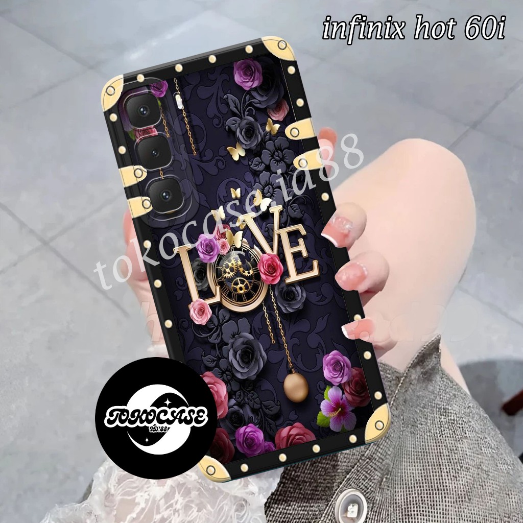 (PC08 Case INFINIX HOT 60i ล่าสุด 2025 Fashion Case Procamera Macaron Silicone TPU