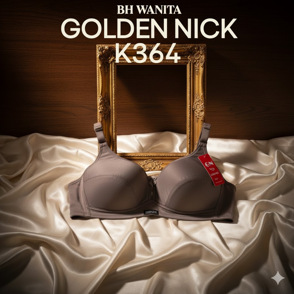 KATUN (3 ชิ้น) Golden Nick K365 สปอร์ตบรา Underwire ผู้หญิง (สีเทา) | ชุดชั้นในสตรี | BH golden nick