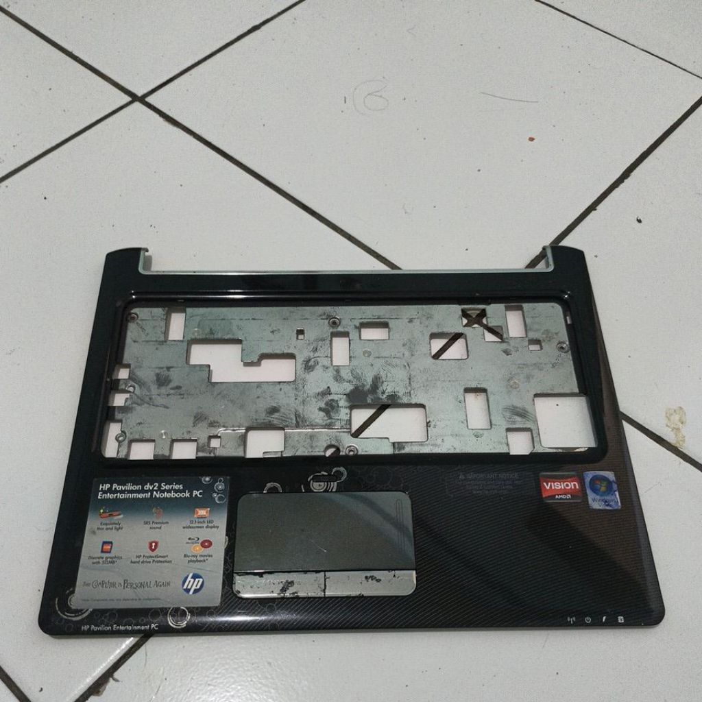 ฝาครอบคีย์บอร์ด HP Pavilion DV2 พร้อมเคสทัชแพด Ksing