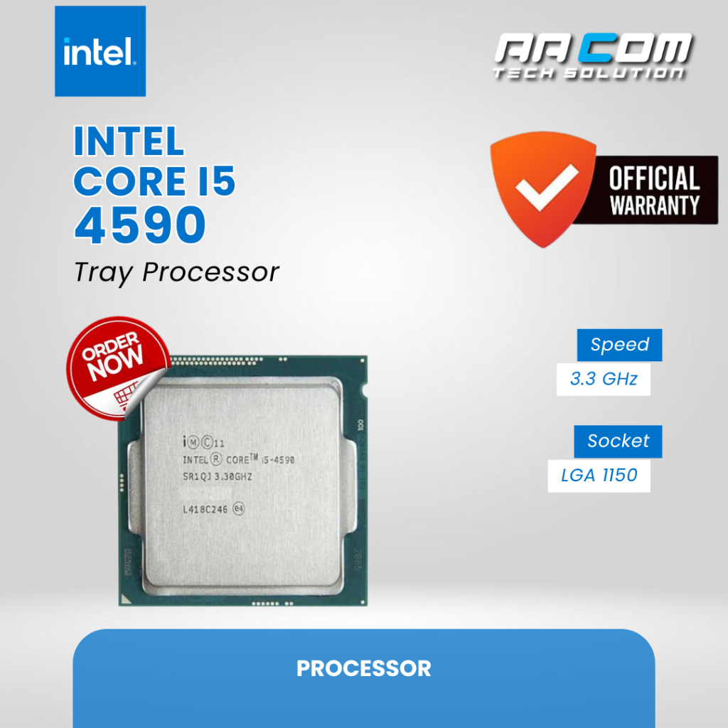 INTEL CORE i5-4590 3.3GHz LGA 1150 CACHE 6MB TRAY
