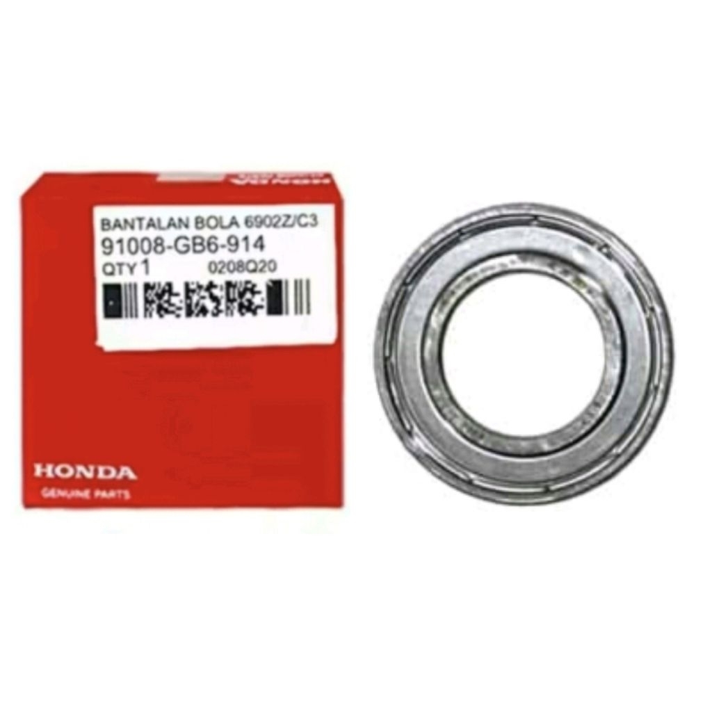 91008-GB6-914 LAHER 6902Z/C3 SMALL NOKEN BEARING GRAND PRIMA STAR LEGEND SUPRA X 100 WIN SUPRA FIT O