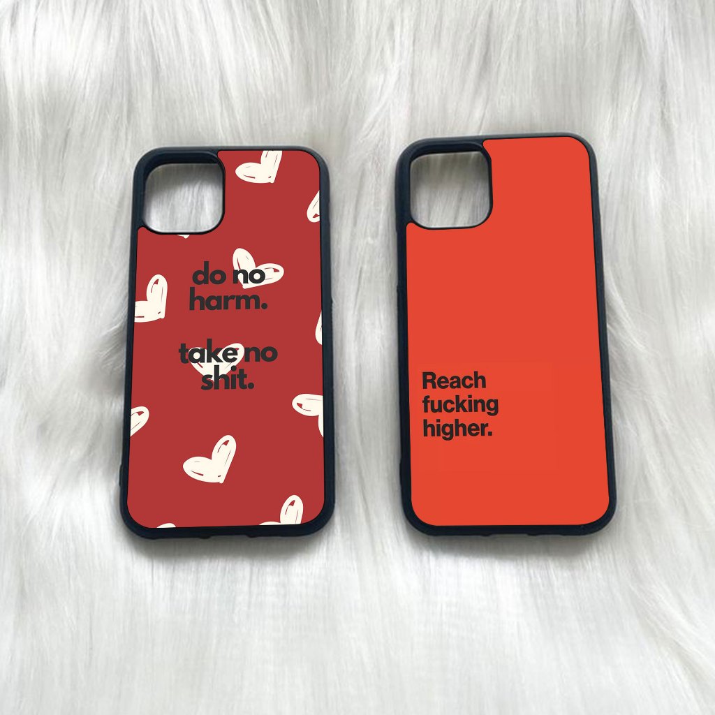 F335 Case Aesthetic Casing Aesthetic Hardcase Glossy Softcase Glossy สําหรับสมาร์ทโฟนทุกประเภท