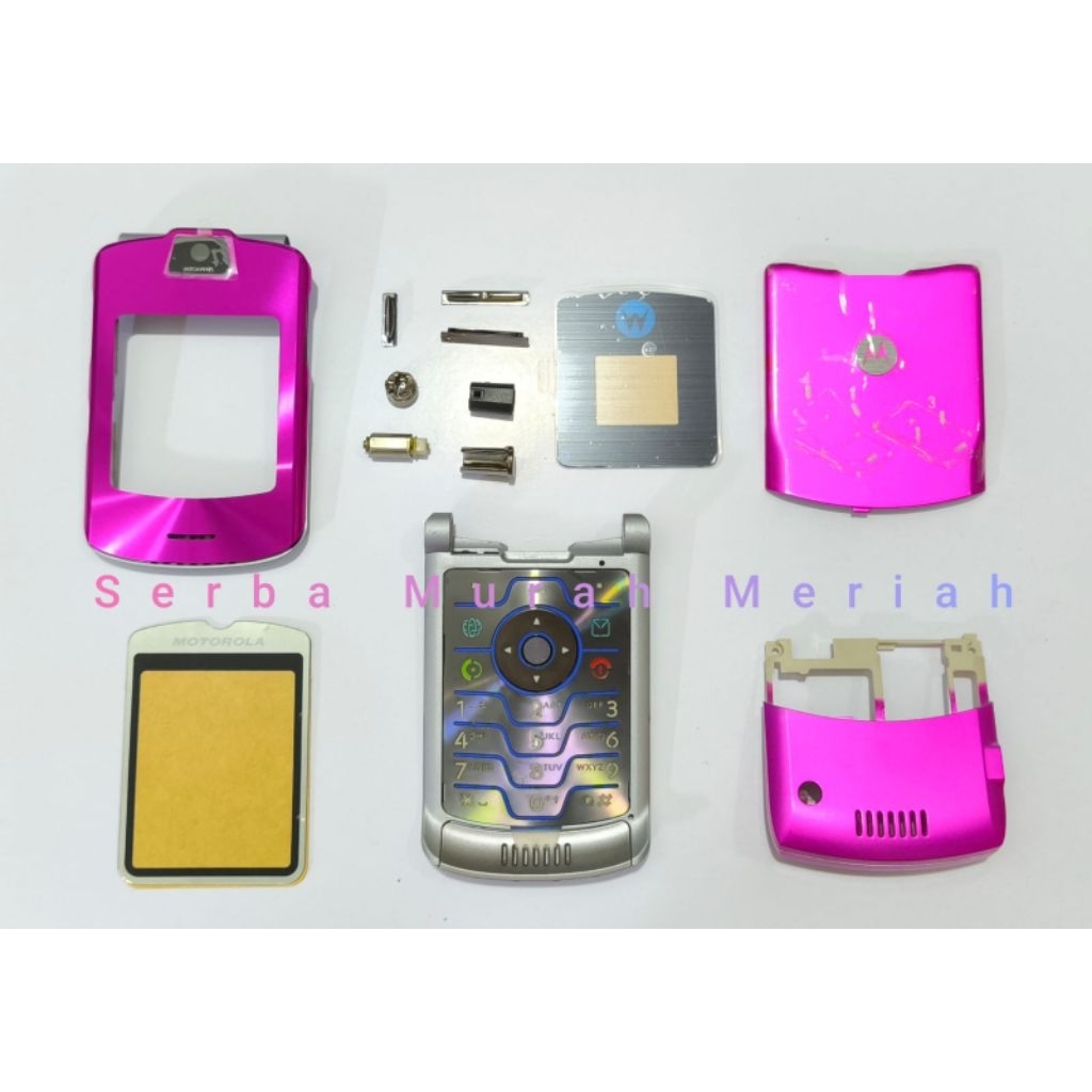 Motorolla V3i Fullset ปลอกใหม่ดั้งเดิม