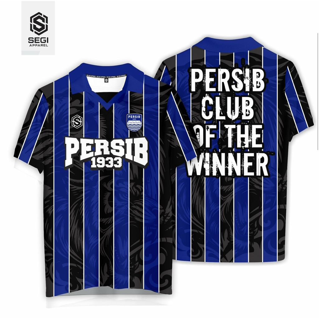 SEGI APPAREL - PERSIB CLUB OF THE WINNER JERSEY / VINTAGE JERSEY / JERSEY / FOOTBALL CULTURE JERSEY 