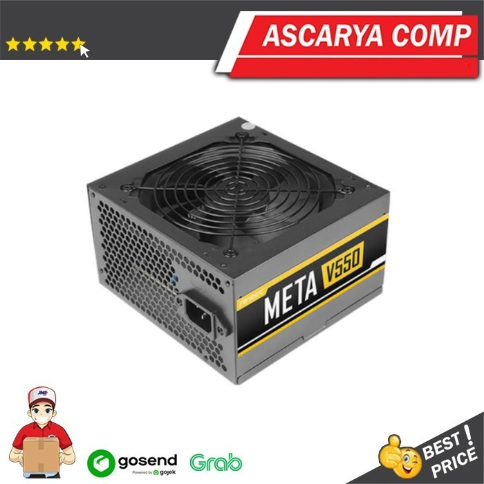 Antec META V550 - 550W (ประสิทธิภาพ 80%) พาวเวอร์ซัพพลาย - PSU 550 วัตต์
