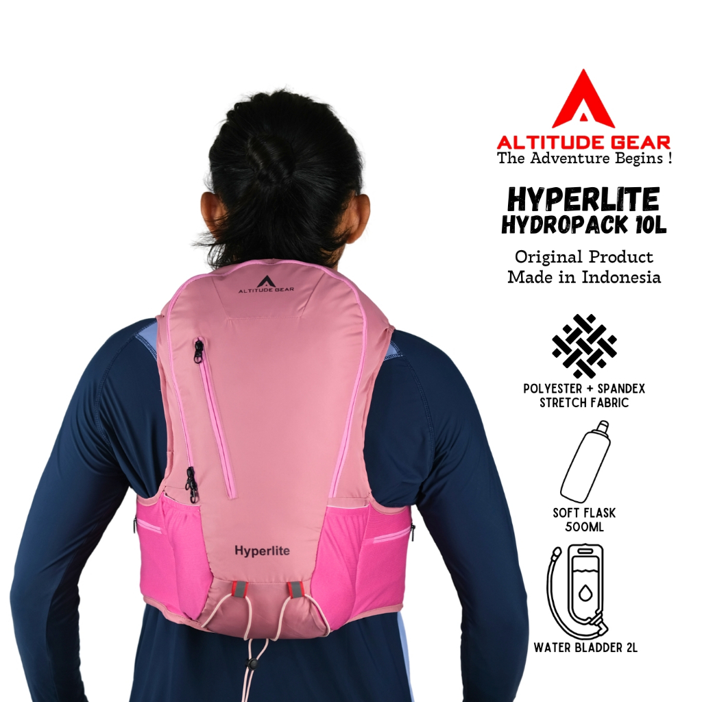 เสื้อกั๊กวิ่งเทรล Ultralight Altitude Gear Hyperlite 12L