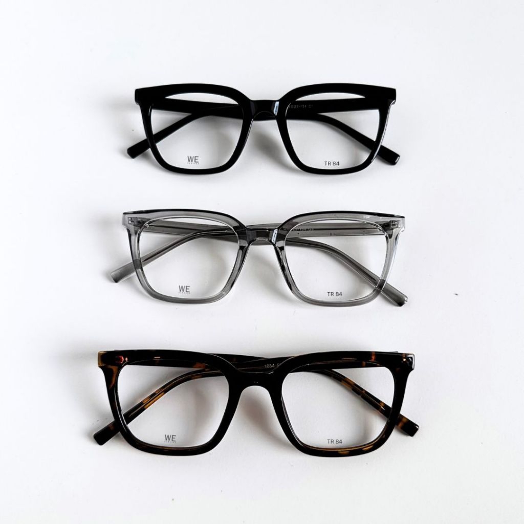 WEGLASSES TR 84 SQUARE FRAME, แก้ว UNISEX