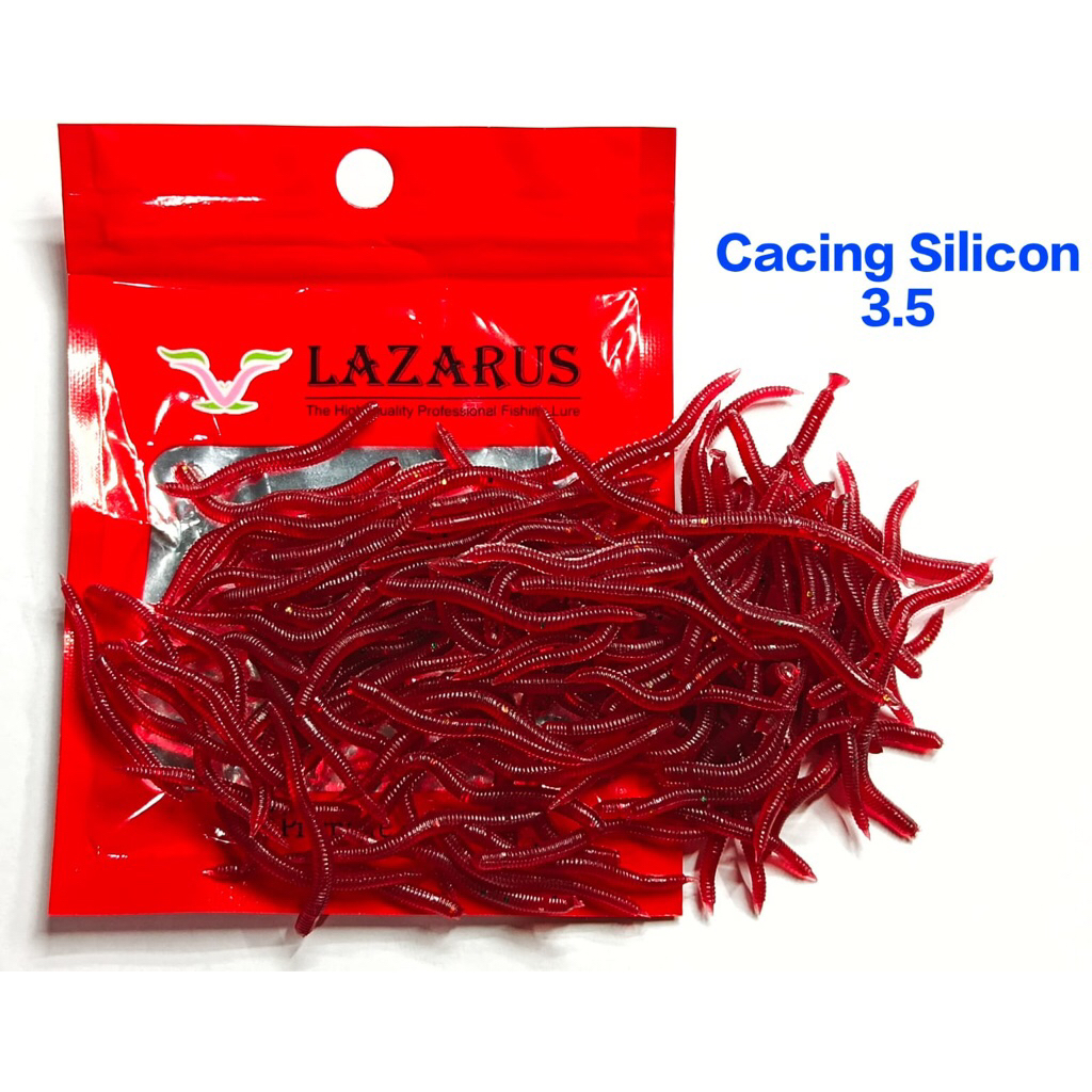 SILICON WORM SOFTLURE 3.5ซม./LAZARUS