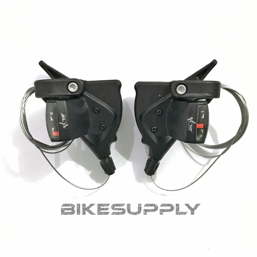 BIKESUPPLY - XLR8 Brand Bicycle Shifter 3 x 9 Speed Set ขวาซ้าย