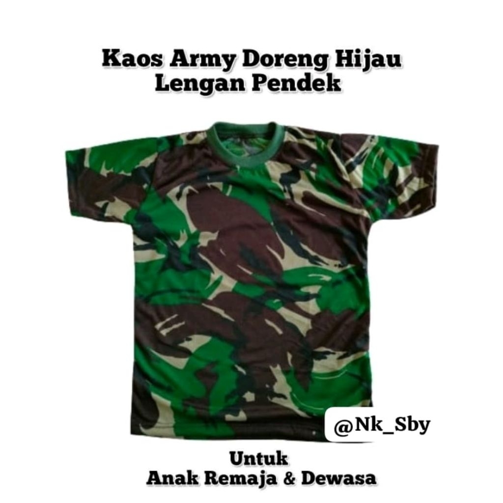 SHORT-SLEEVED CAMO SHIRT/SHORT-SLEEVED CAMO SHIRT/SHORT-SLEEVED ARMY SHIRT