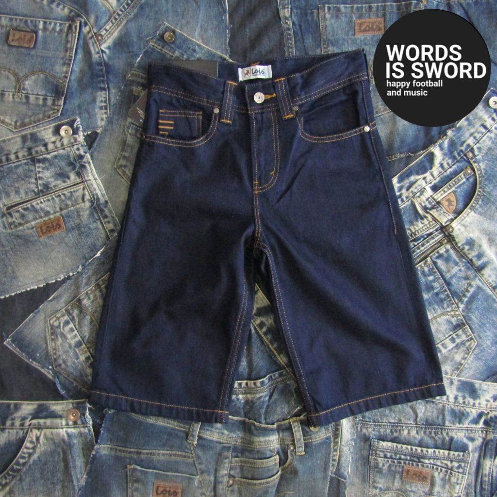 LOIS JEANS GARMENT WASH SHORTS - CFD124A -