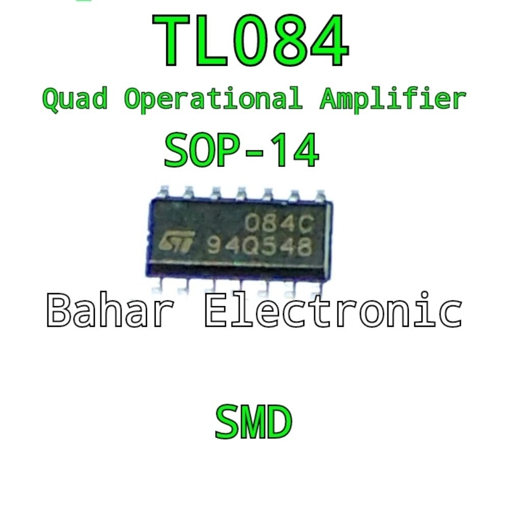 IC TL084 TL084C SMD SOP-14 เดิม ST