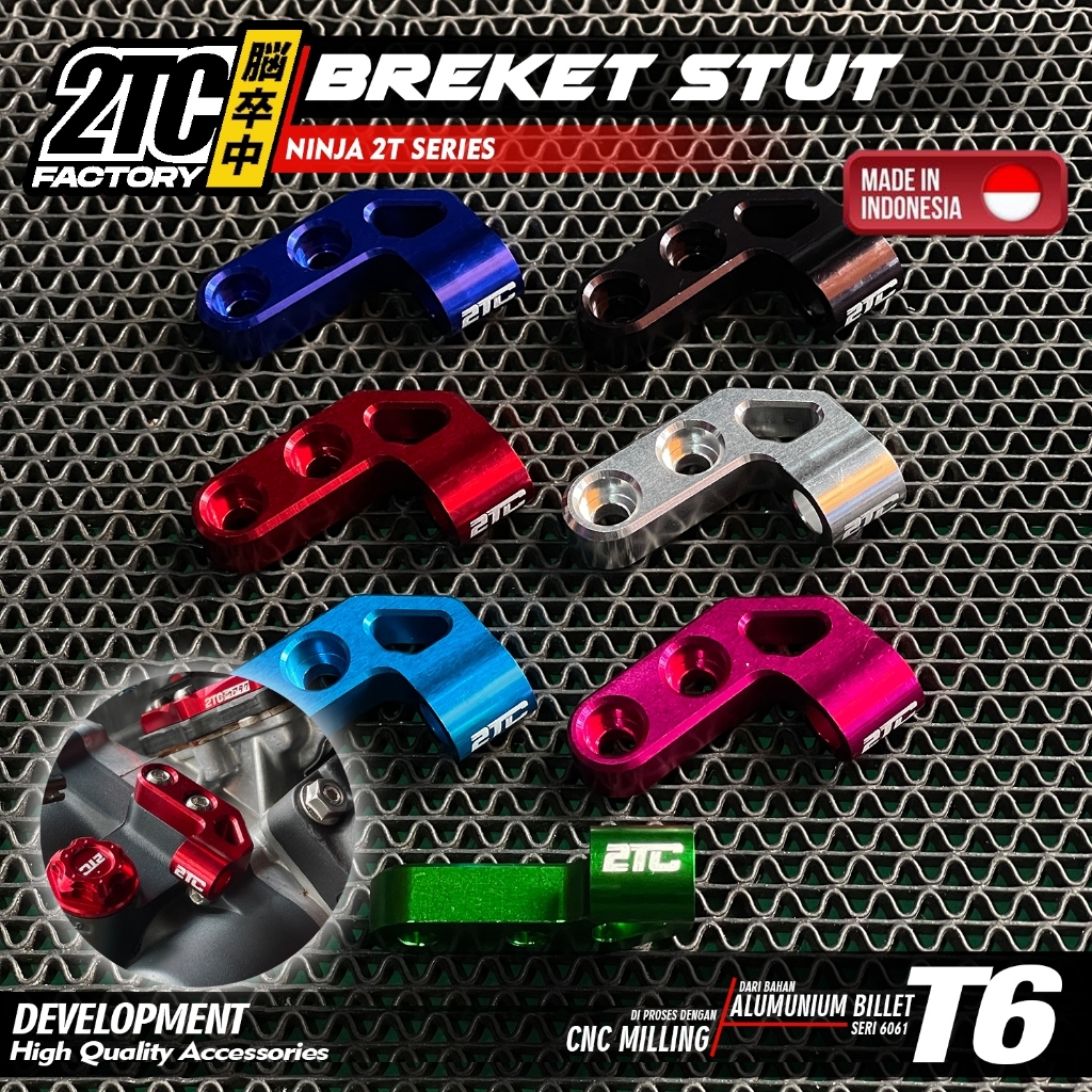 CLUTCH STRAP BRACKET CLUTCH STUT KAWASAKI NINJA 2-STOKE SERIES BY 2TC FACTORY