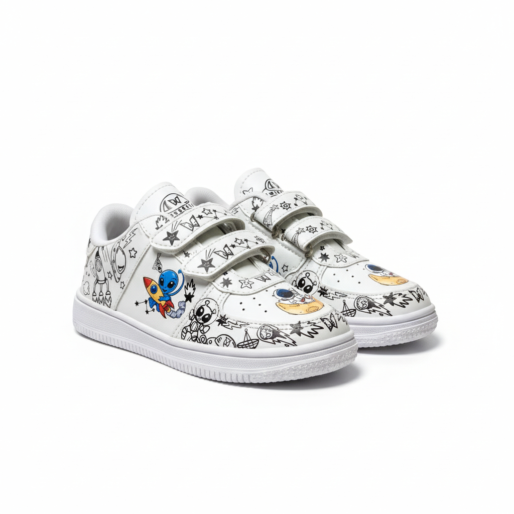 WINSKETZ - Force Win Space Original Boys and Girls School Shoes Motif 26-35