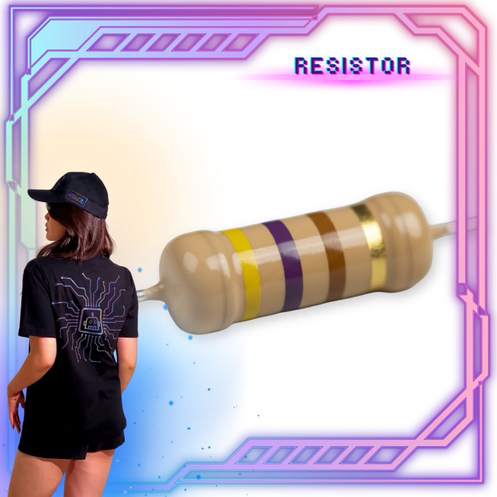 MINIMAL ตัวต้านทาน 10 ชิ้น 470R Ohm 1/4W - ไม่มีคําสั่งซื้อขั้นต่ํา - 470 - Digibot Official