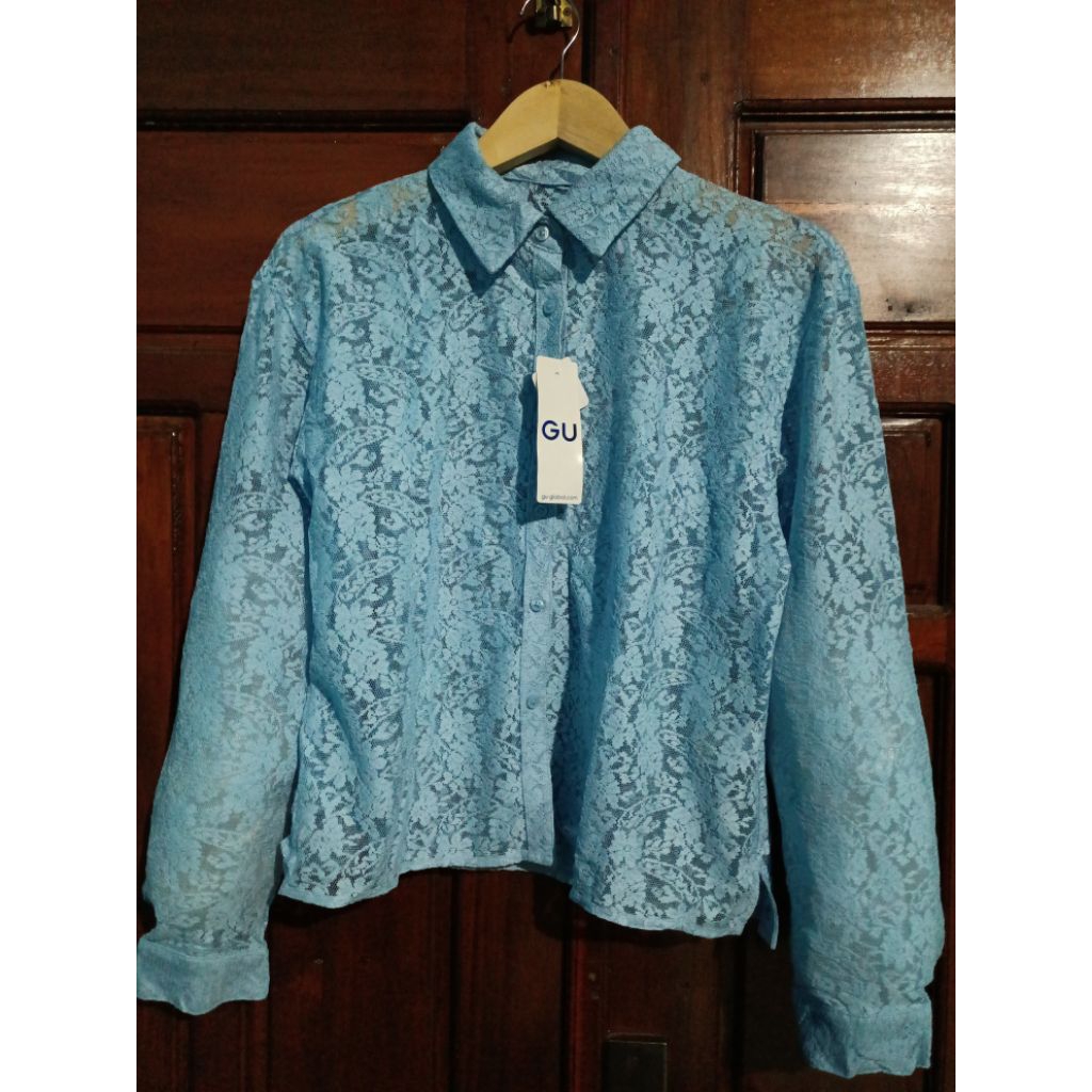 เสื้อลูกไม้ KEMEJA PL GUGU prda