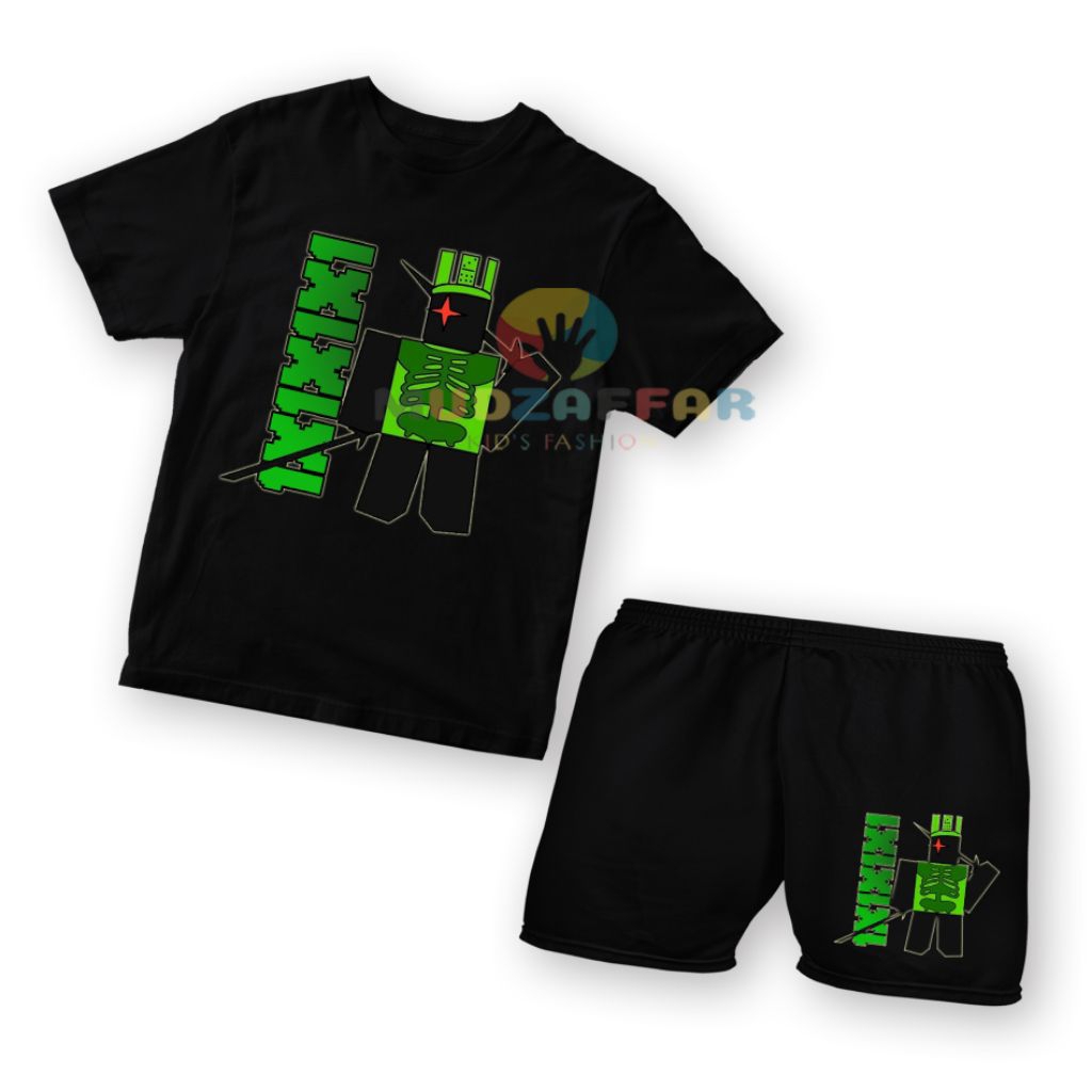 ROBLOX FORSAKEN KIDS เสื้อยืด 1X1X1X1 เสื้อเด็ก 1X1X1X1 ROBLOX FORSAKEN