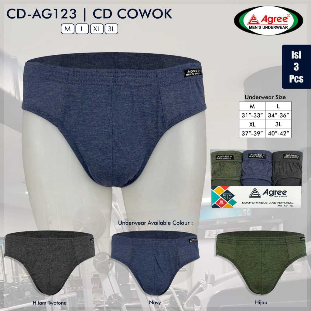 เนื้อหาของ CD MENS UNDERWEAR AGREE AG123 M-XXL