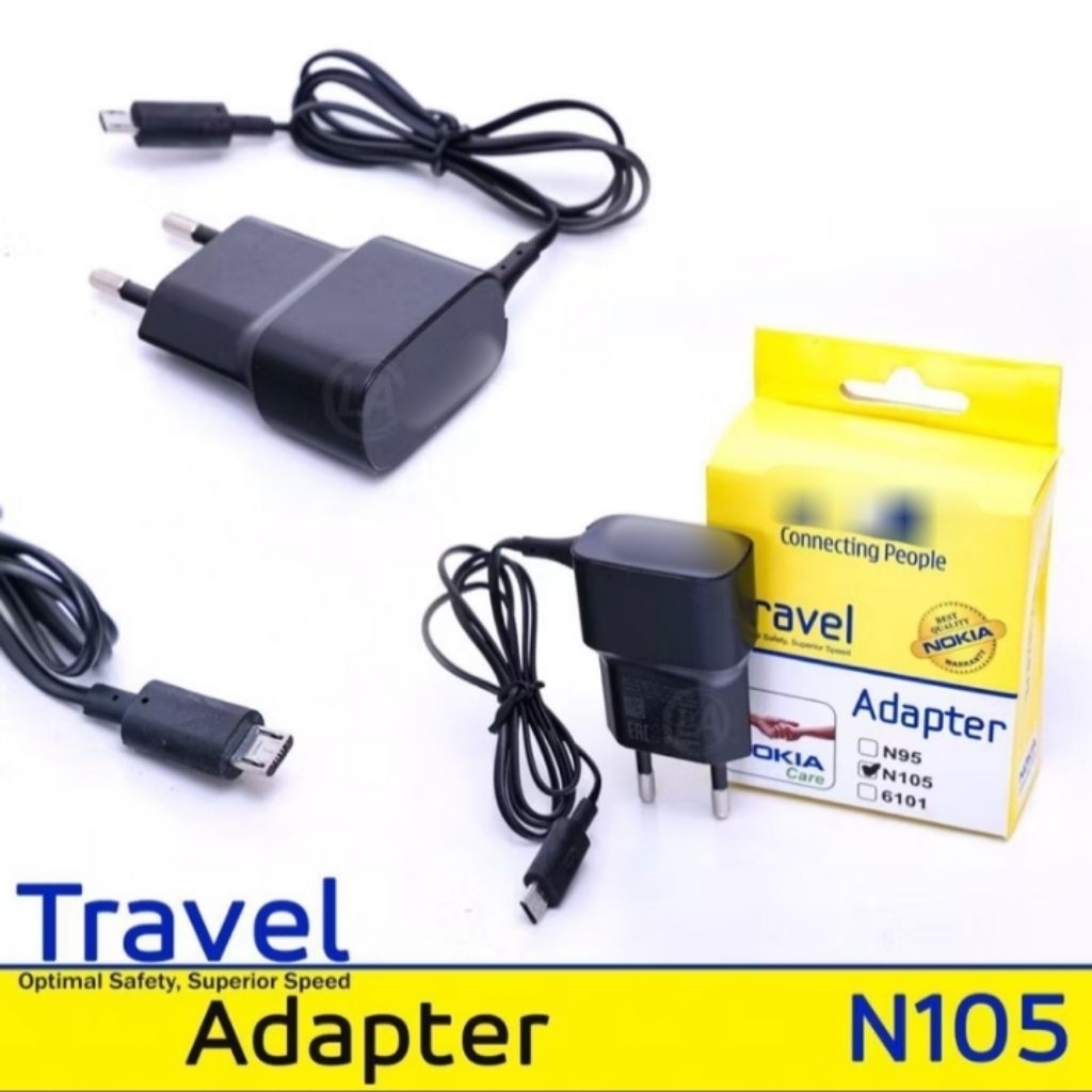 Travel Charger NK N105 AC-20E LUNA V8 Micro Usb Pack Box