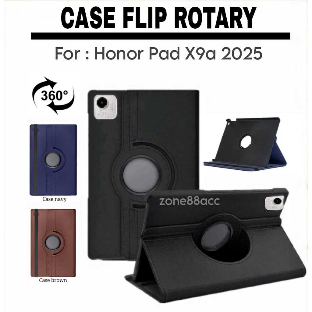 Honor Pad X9a ฝาครอบโรตารี 11.5" นิ้ว 2025/ Honor pad x9a case / Honor pad x9a ปลอก \ Honor pad x9a