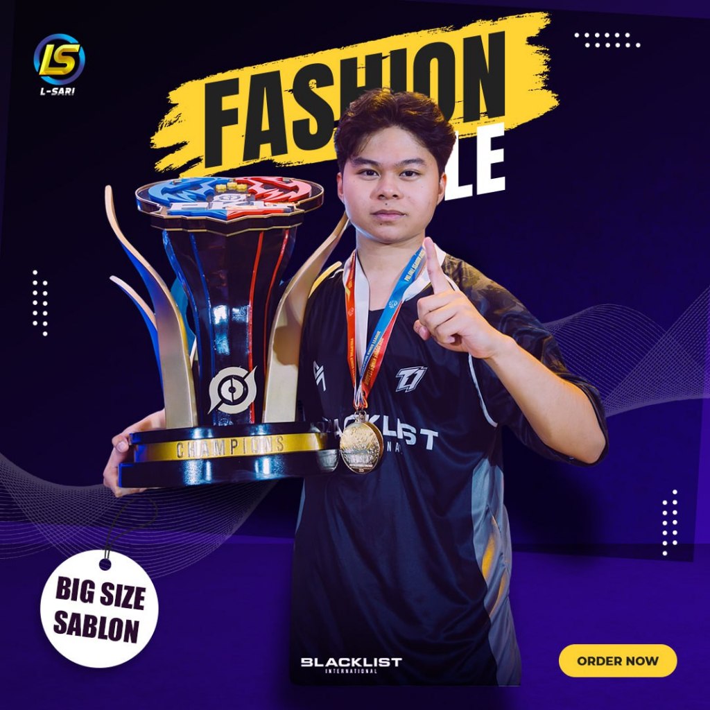 Jersey Blacklist PKL Season 2 ปี 2025 RRQ ALTEREGO EVOS AP BREN ECHO BTR OVER SIZE SML XL XXL XXXL X