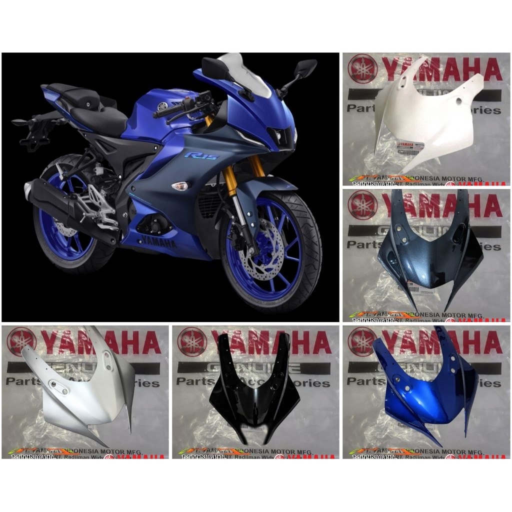 BODY COWLING FRONT SHIELD R15 ใหม่ V4 เชื่อมต่อต้นฉบับ YGP BDJ-F8351-00