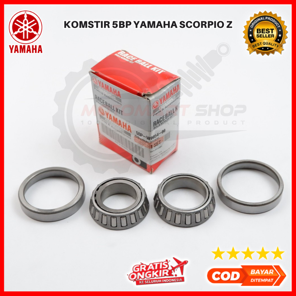 คอพวงมาลัย 5BP Yamaha Scorpio Z