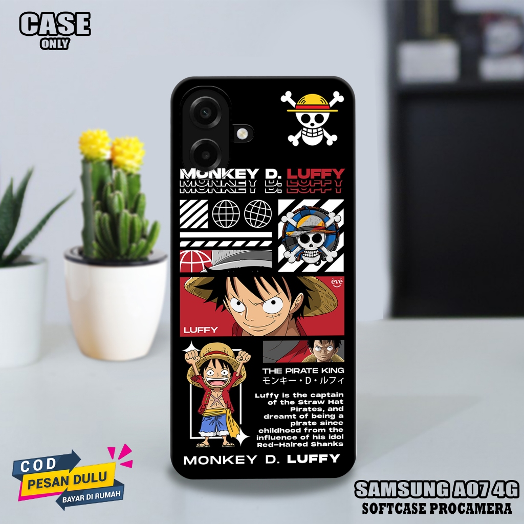 เคส HP Samsung A07 4G (anime op) Samsung A07 4G cellphone - เคสมือถือ-เคสล่าสุด-เคส-เคส-เคสนิ่ม-เคสอ