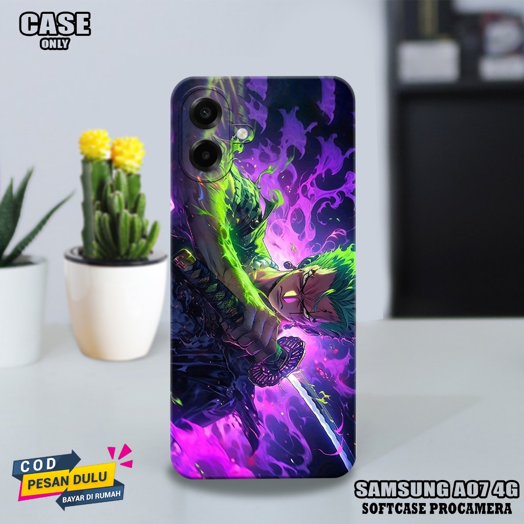 เคส HP Samsung A07 4G (roronoa zoro) Samsung A07 4G cellphone - เคสมือถือ-เคสล่าสุด-เคส-เคสนิ่ม-เคสอ