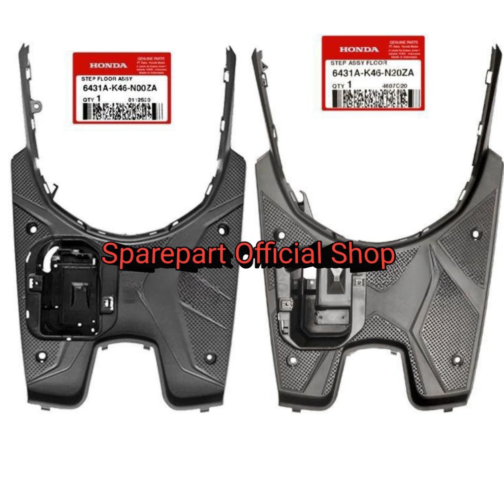 6431A-K46-N00ZA 6431A-K46-N20ZA ฝาครอบขั้นชั้น Bordes Footrest Vario 110 Fi เดิม