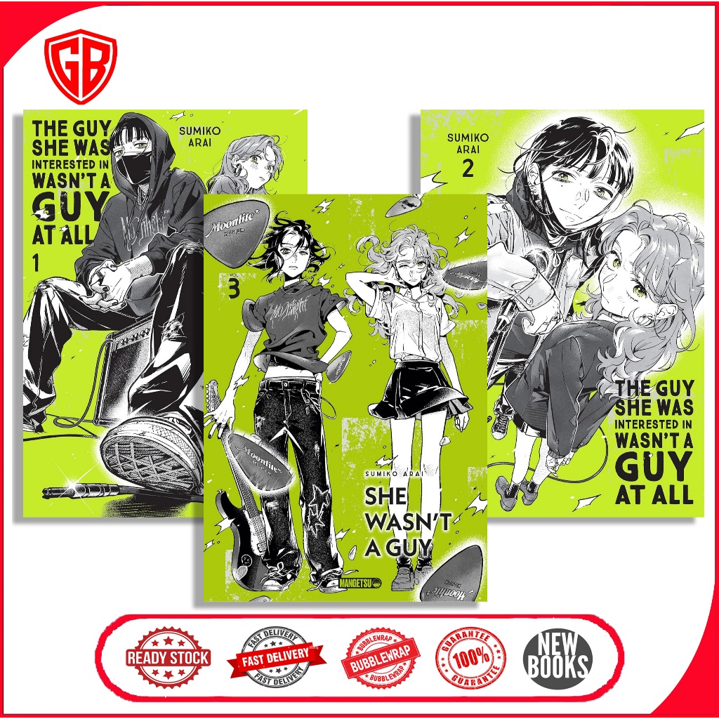 The Guy She Was Interested In Wasn't a Guy at All (3 book series) (Manga)