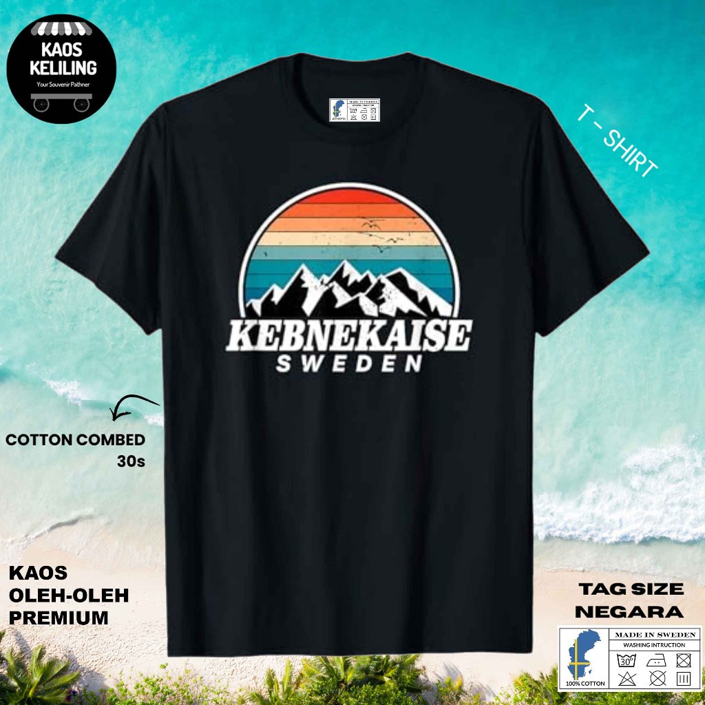 SWEDEN SOUVENIR เสื้อยืด SWEDEN 48 พร้อมต้นฉบับ SWEDEN LABEL TAG ของขวัญพรีเมี่ยม SOUVENIR CLOTHES