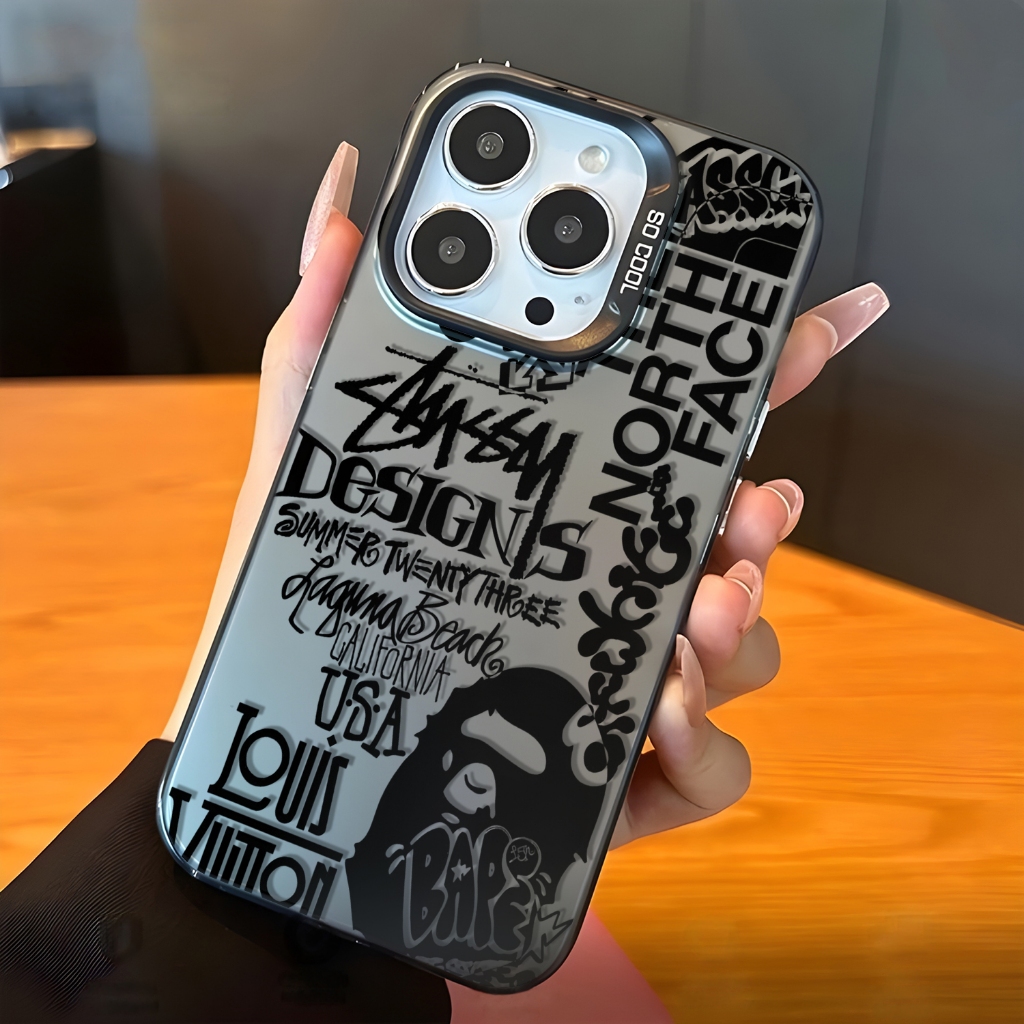 HP Trend GRAFFITI กรณี VIVO series สําหรับ Vivo Z10 Z9 Z9x Y02 Y03 Y18 Y04 Y29S Y100 Y200 Y400 V40 L