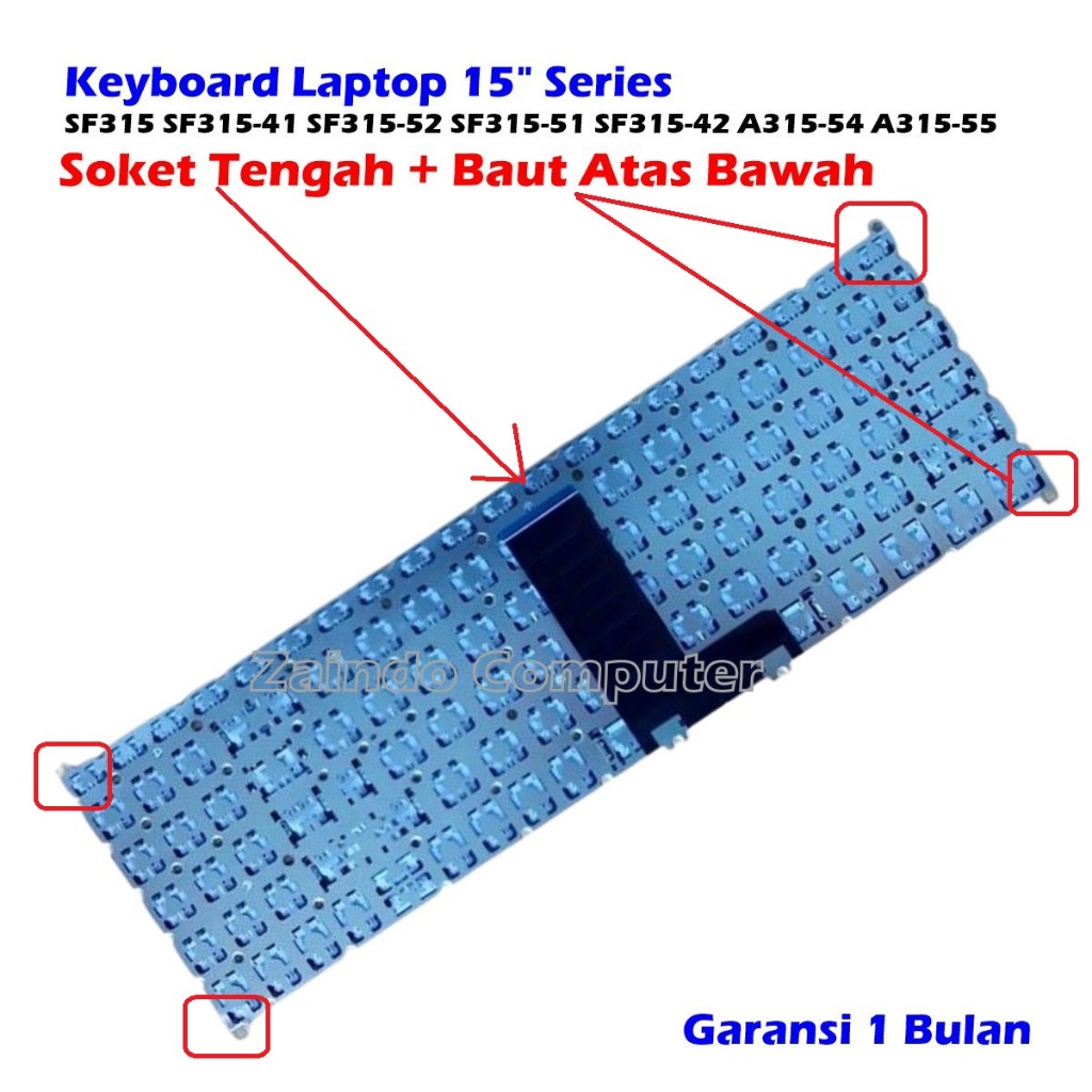 คีย์บอร์ด ACER SWIFT SF315-52 SF315 SF315-41 SF315-52G SF315-51G N17P4 A615-51 N17C4 N19C1 SF315-51 