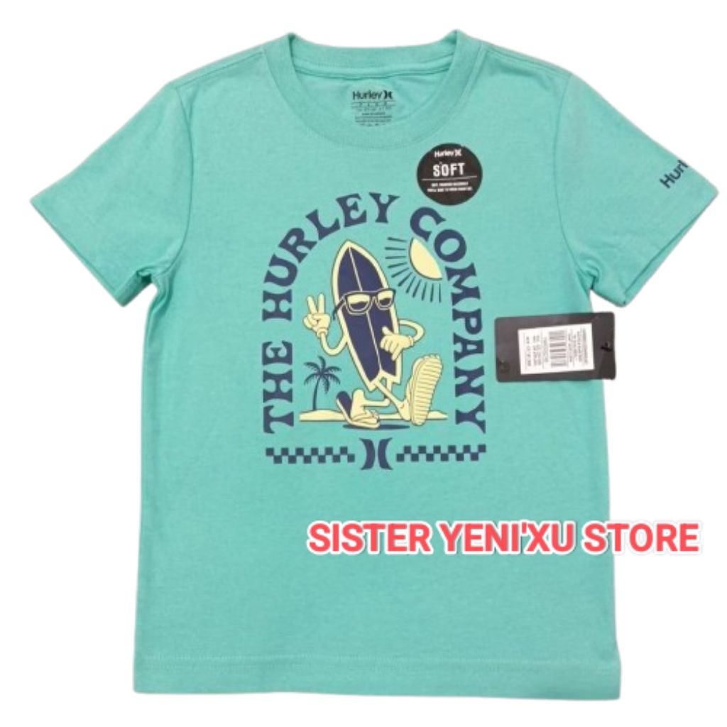 Hurley Board Dude Boy T-Shirt TOSCA (ขนาด 4-7) ORIGINAL STORE 100%