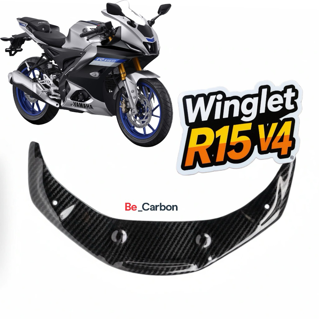 Winglet R15M R15 V4 เชื่อมต่อรุ่น ala Yamaha R7