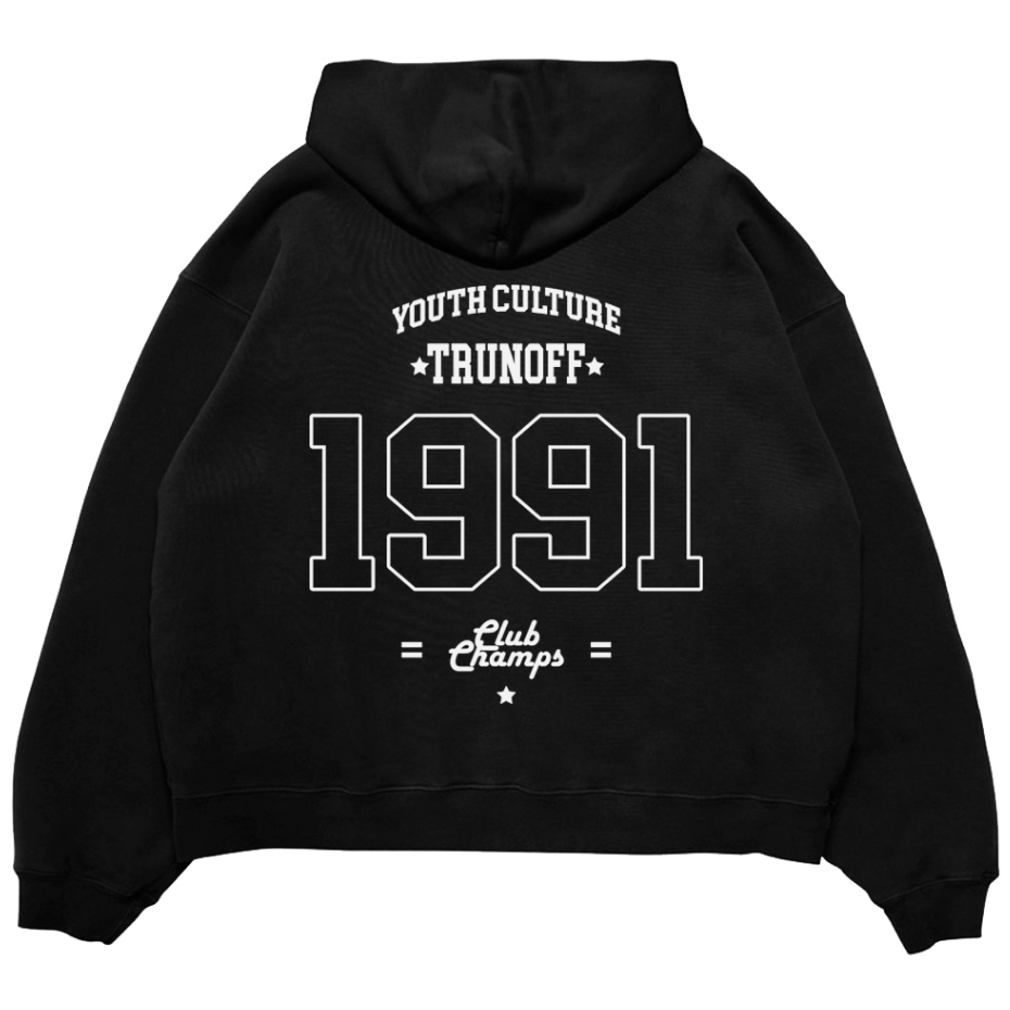 Truntum Sweater Hoodie Boxy Oversize Basic Club Champs