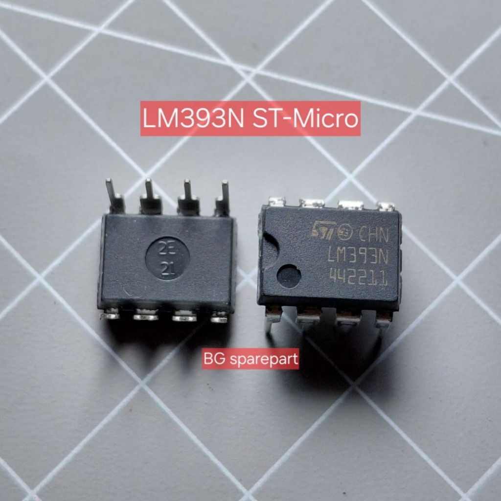 LM393 LM393N Dual Comparator ST