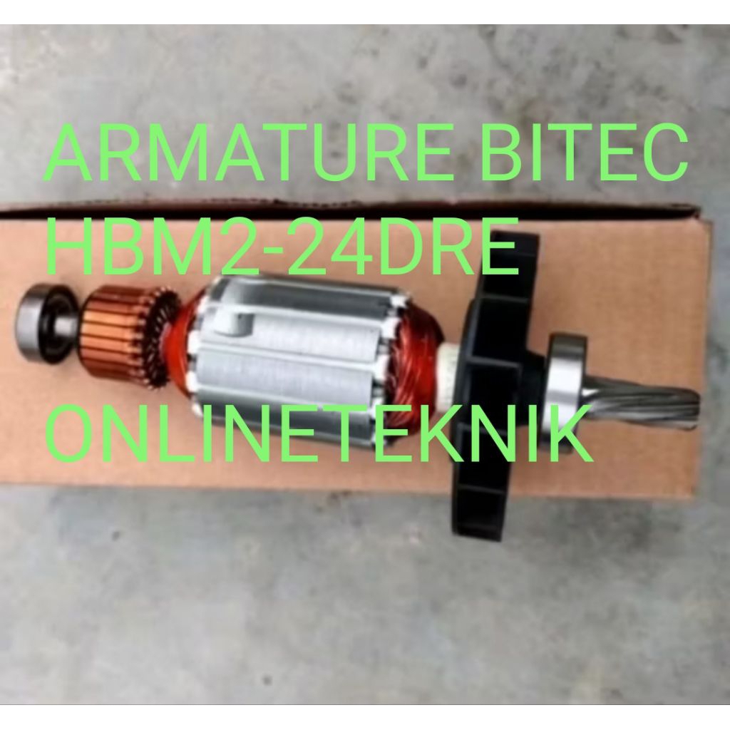 MESIN BITEC HBM2-24DRE ARMATURE สําหรับ ROTARY HAMMER MACHINE ประเภท HBM2-24DRE BITEC