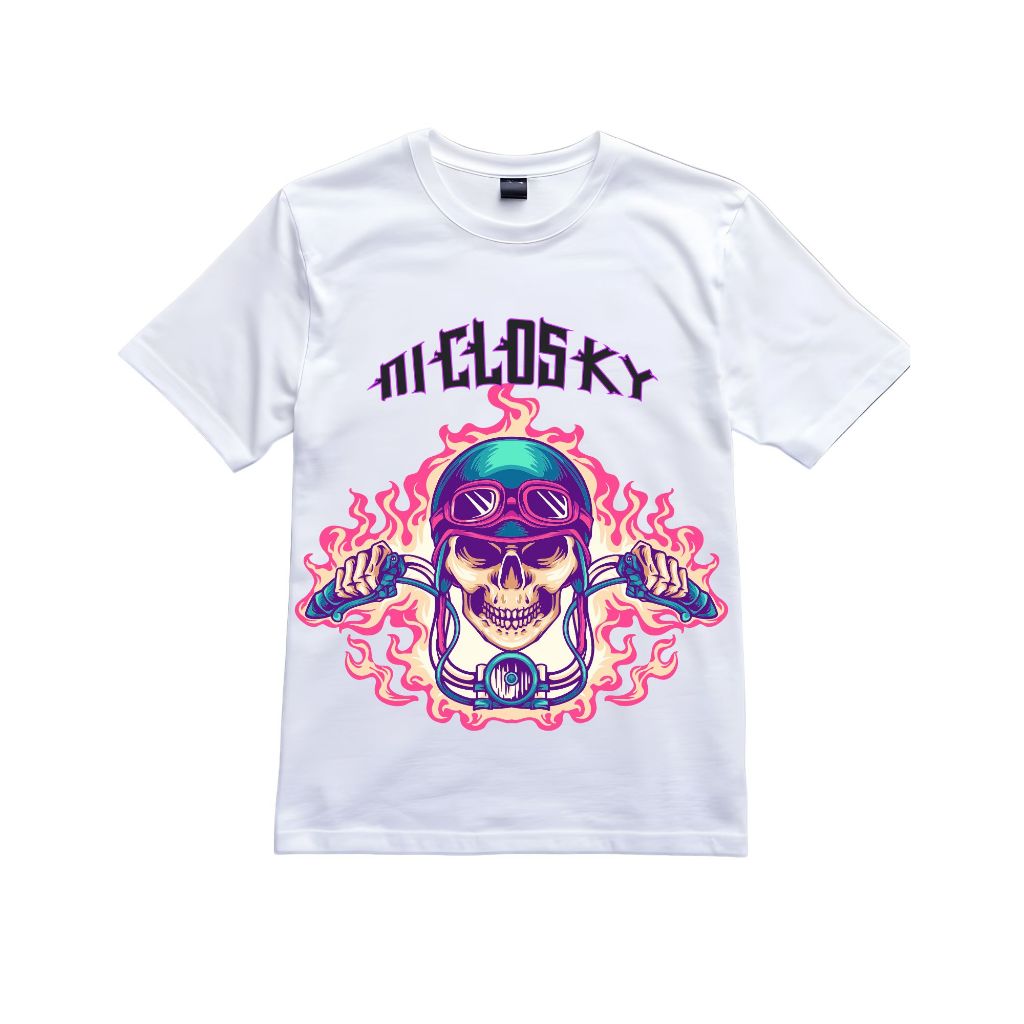 NC เสื้อยืด Unisex Niclo Store Cotton Combed 24s