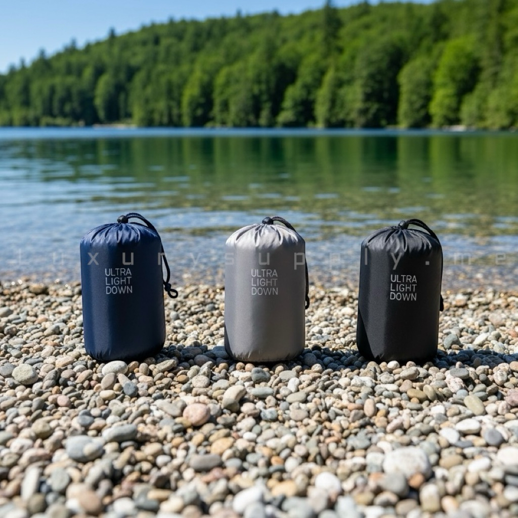 UNIQLO กระสอบดาวน์น้ําหนักเบา | กระเป๋าใส่เสื้อแจ็คเก็ตขนห่าน | กระเป๋าเก็บเสื้อผ้า