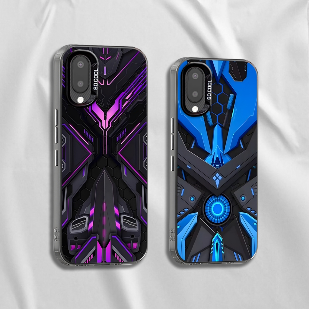 SAMSUNG RN79 หุ่นยนต์กรณีSamsung SeriesสําหรับSamsung M32 M23 M21 M11 M02 A02S A02 J8 A7 A6 PLUS J7 